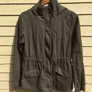 Green Military Jacket size L
